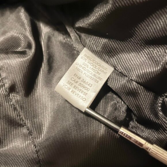 Calvin Klein Wool Blend Peacoat Womens Small - Picture 12 of 16